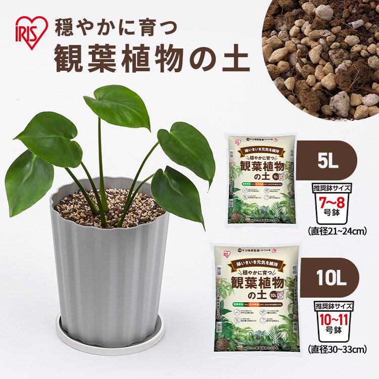 穏やかに育つ観葉植物の土 5L IHPC-5L0