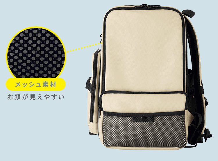 折りたたみファブリックリュック POTR-350A グレー5
