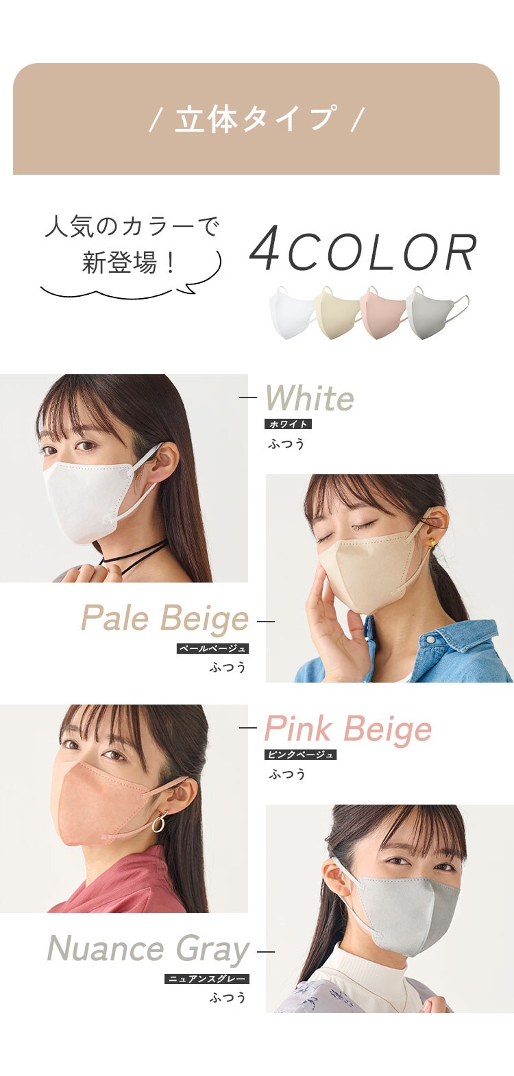 【20枚】デイリーフィットマスク  DAILY FIT MASK なめらかタッチ 立体 ふつうサイズ ホワイト2