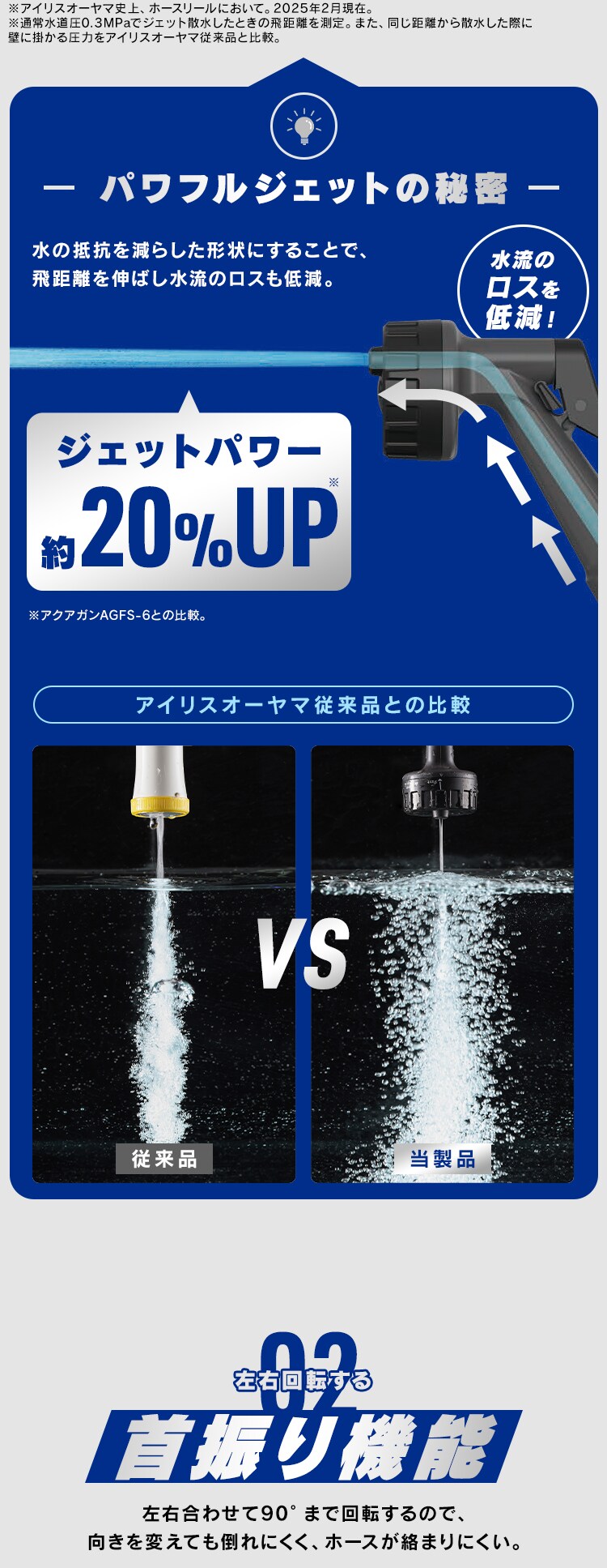フルカバーホースリールJET 10M FHJ-10 ダークグレー/ブラック【2年保証付き】3