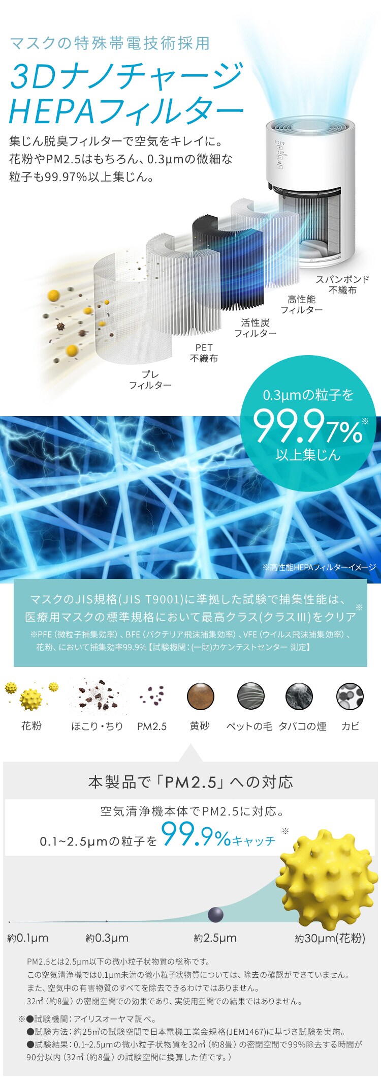 空気清浄機 加湿空気清浄機 10畳 AAP-S 全3色1