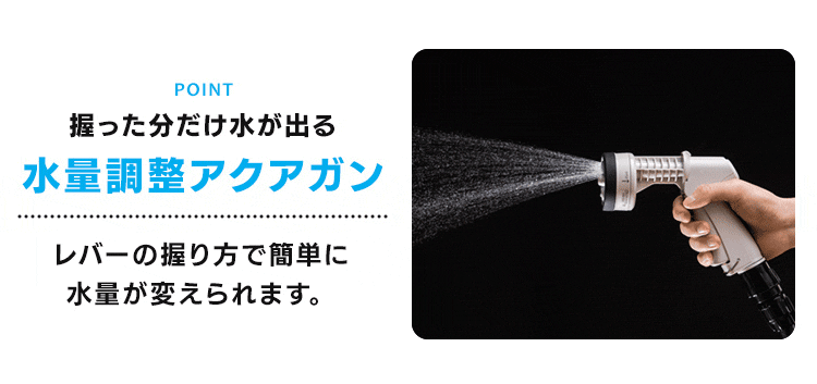 フルカバーホースリール EX JET 15M  FHEXJ-15 アッシュホワイト6