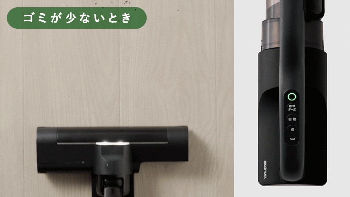 充電式サイクロンスティッククリーナー ゴミ回収ドック付き SCD-L4PD-B ブラック7