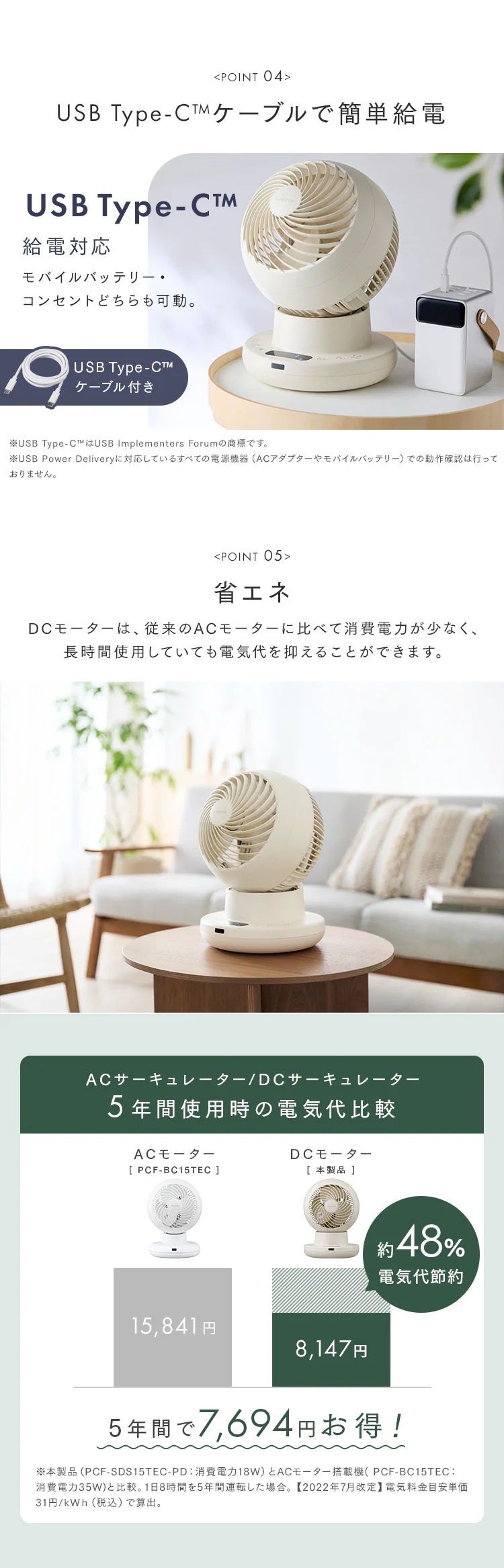 WOOZOO 360 i KCF-SDS151TEC-PD-C アイボリー7