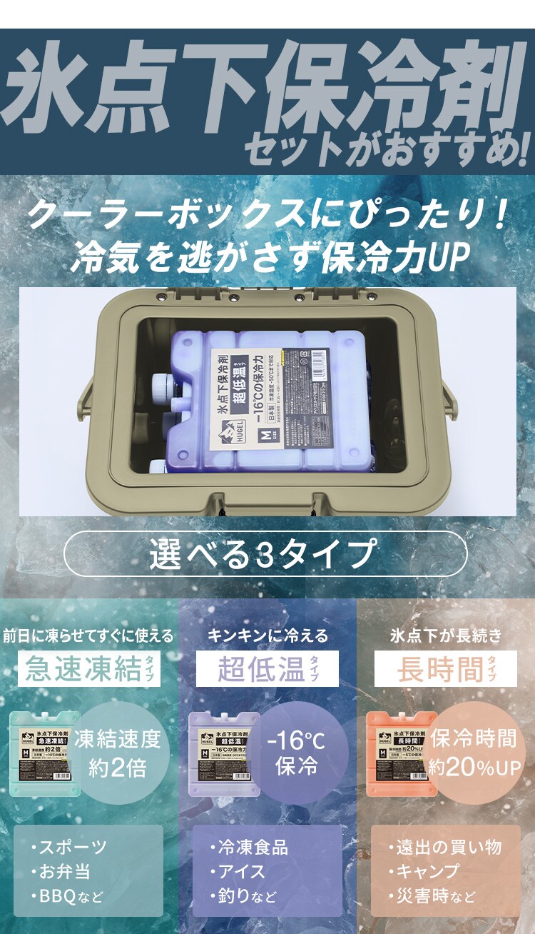 【急速凍結保冷剤M付き】HUGEL クーラーボックス 6Ｌ TC-6 ベージュ6