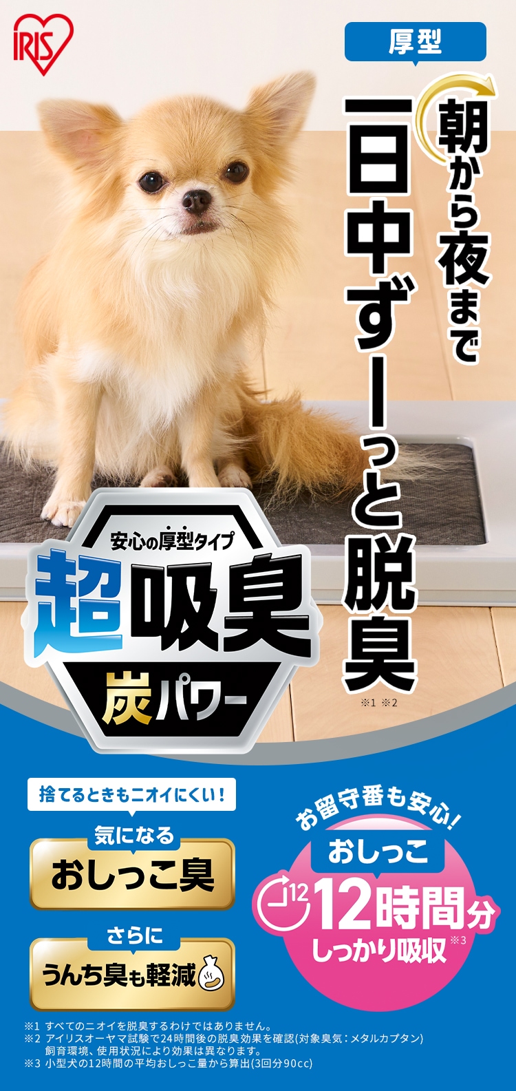 超吸臭ペットシーツ レギュラー 100枚 SCPS-1000