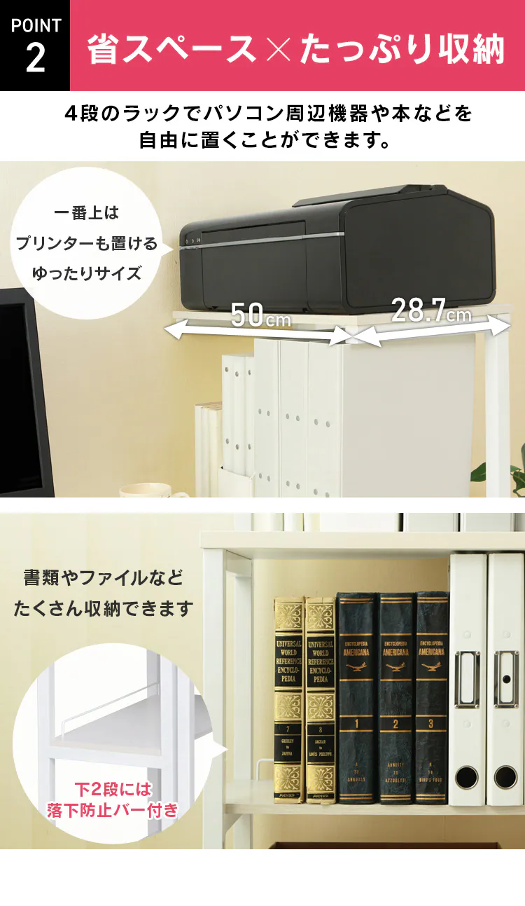 ポイント2ラック