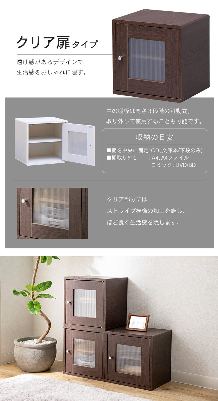 【クリア扉タイプ】QRボックス QR-34PDT ホワイト5