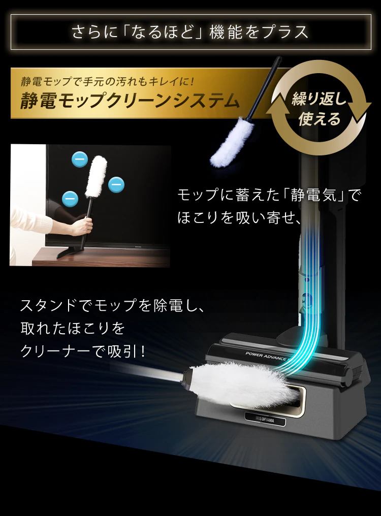 掃除機 コード式 紙パック 自走式 キャニスティック シャンパンゴールド7
