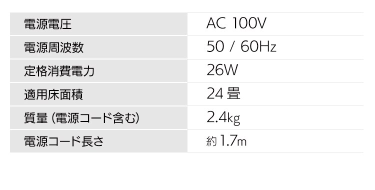 サーキュレーター 扇風機 24畳 DCモーター 音声操作 上下左右首振り KSF-DCV151T ホワイト48