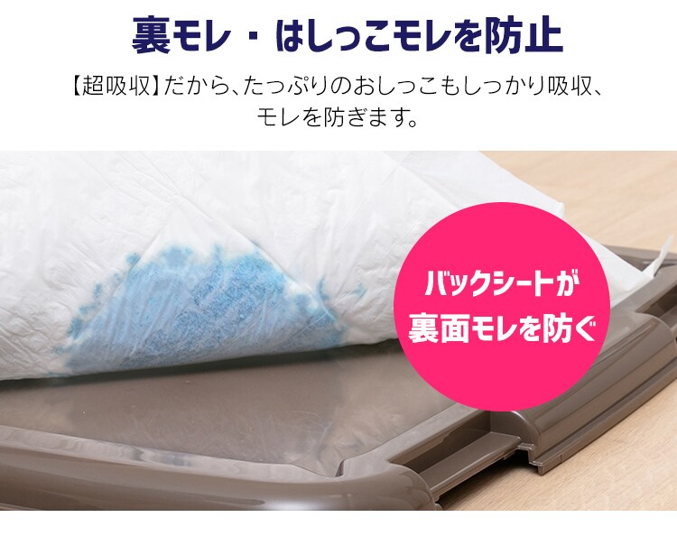 【176枚】 厚型 超吸収ペットシーツ レギュラー 88枚&times;2袋8