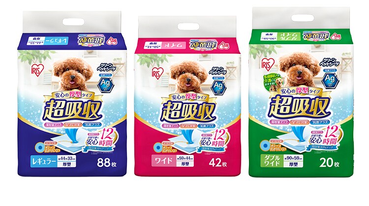 【176枚】 厚型 超吸収ペットシーツ レギュラー 88枚&times;2袋19