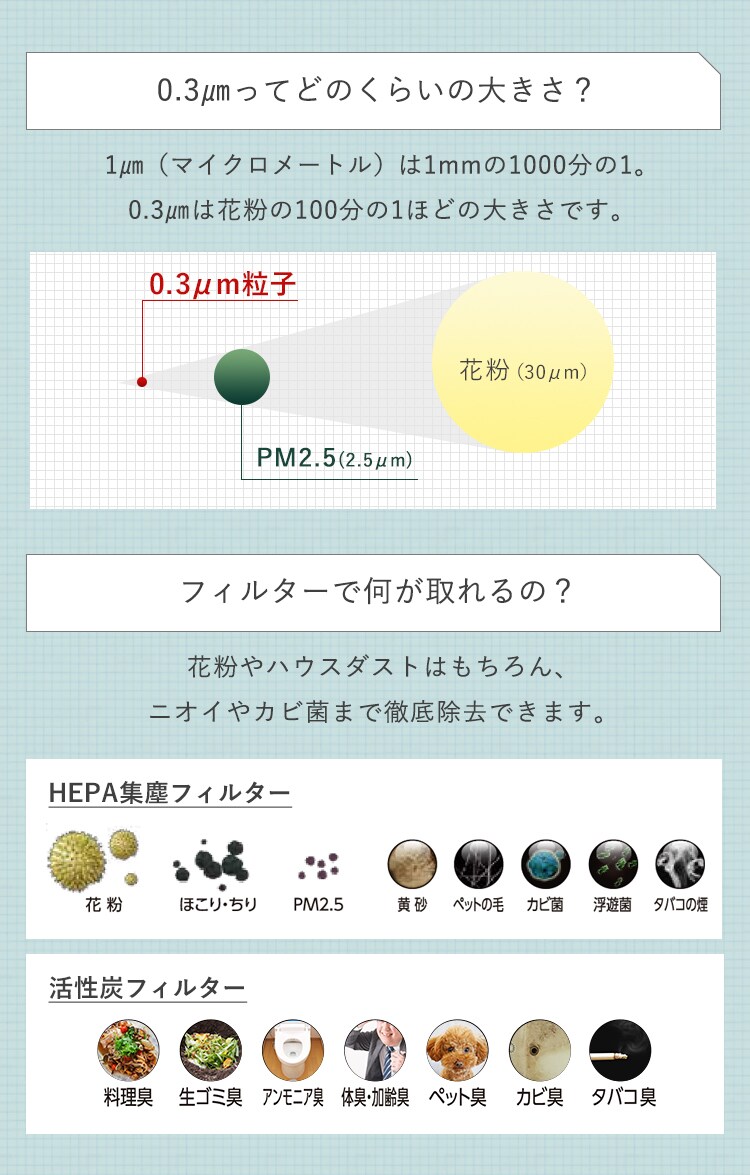 空気清浄機 10畳 加湿空気清浄機 8畳 スチーム式 風量3段階 加湿モード3段階 HXF-C25-W ホワイト9
