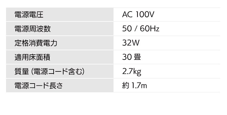 【訳あり】サーキュレーター扇風機 DC 30畳 上下左右首振り  ホワイト36