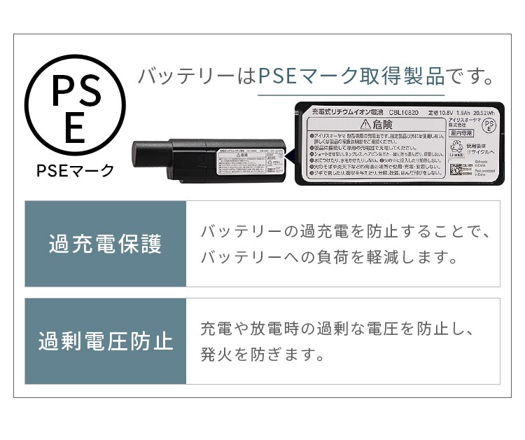 【モップセット】 掃除機 コードレス サイクロン式 置くだけで充電 軽量 SCD-122PM-W ホワイト13