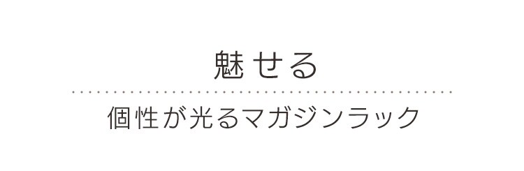 アイアンウッドマガジンラック IWMG-5R ブラック/アッシュブラウン【前払い不可】【代引き不可】【同梱不可】3