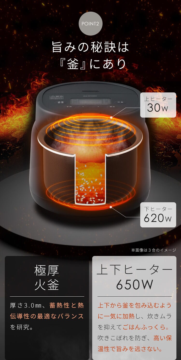 炊飯器 5.5合 マイコン式 50銘柄炊き RC-MSA50-W ホワイト5