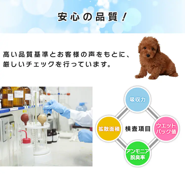 【200枚】 厚型 さらさらメッシュシーツ ワイド 50枚×4袋 犬 トイレ8