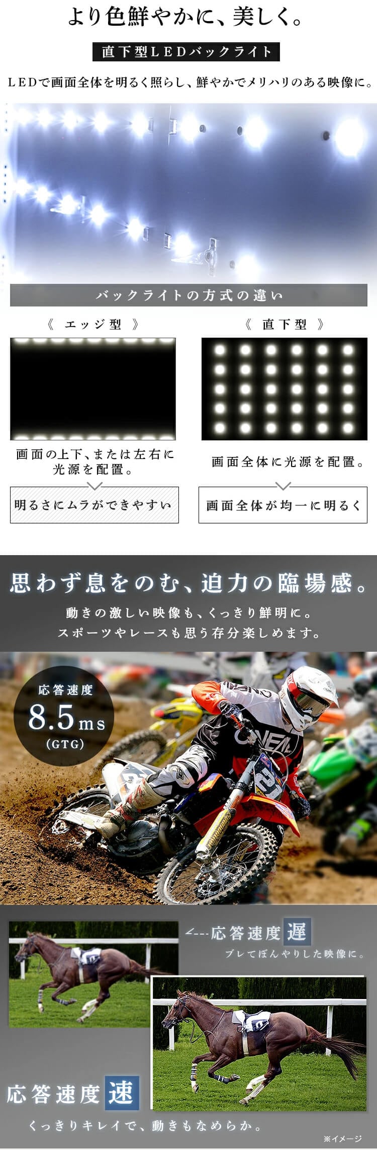 【訳あり】フルハイビジョン液晶テレビ 40インチ ブラック 40FB10P4