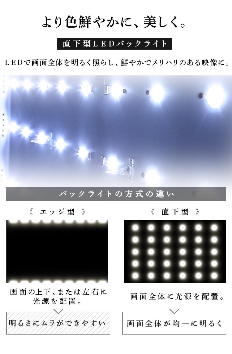 テレビ 65V型 4K対応 Fiona 65UB10PB【代引き不可】8
