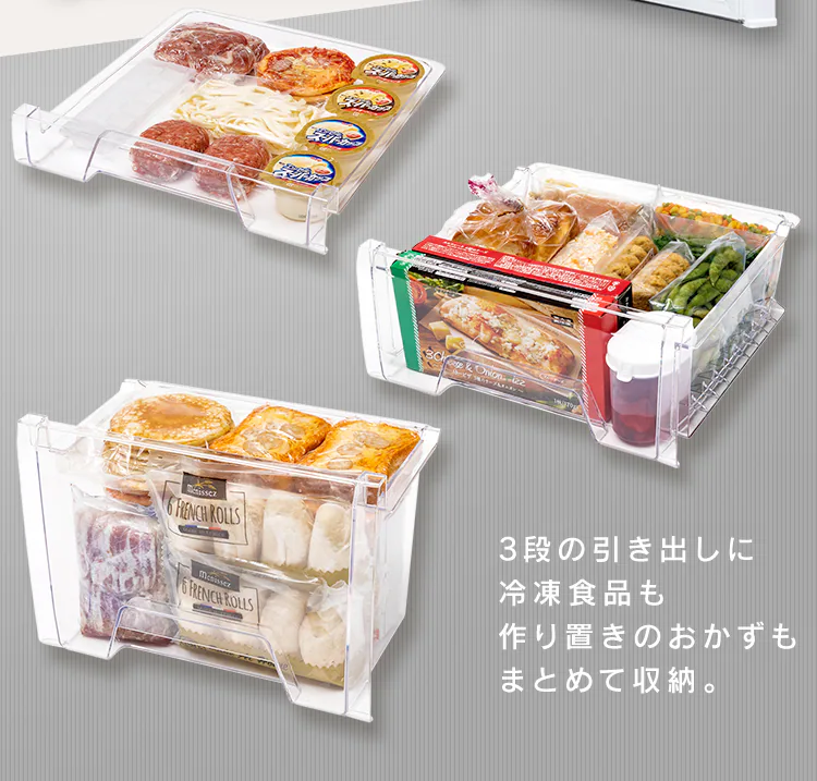ノンフロン冷凍冷蔵庫 142L IRSD-14A 全2色5