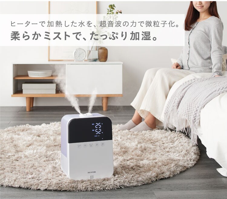加湿器 ハイブリッド式 350ml HDK-35-TM6