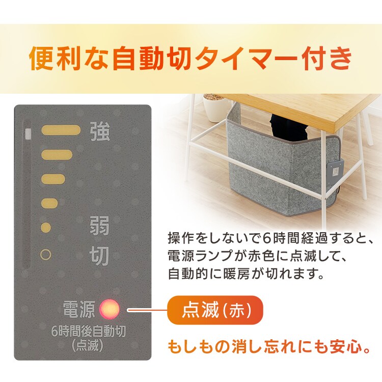 デスクパネルヒーター