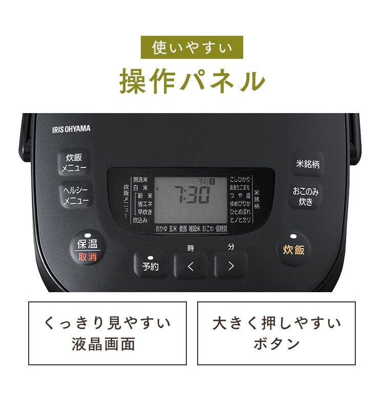 操作パネル