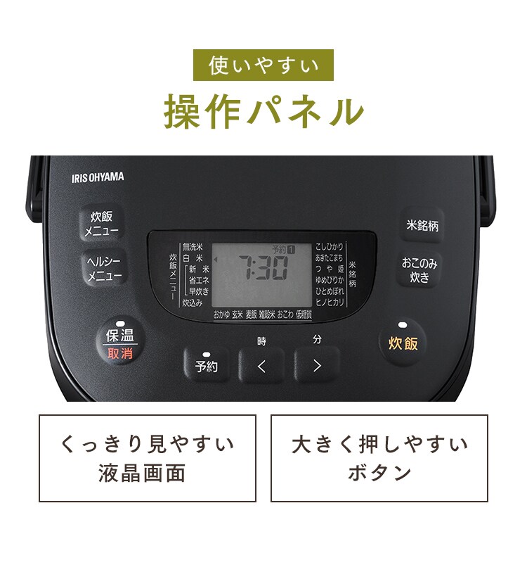 操作パネル
