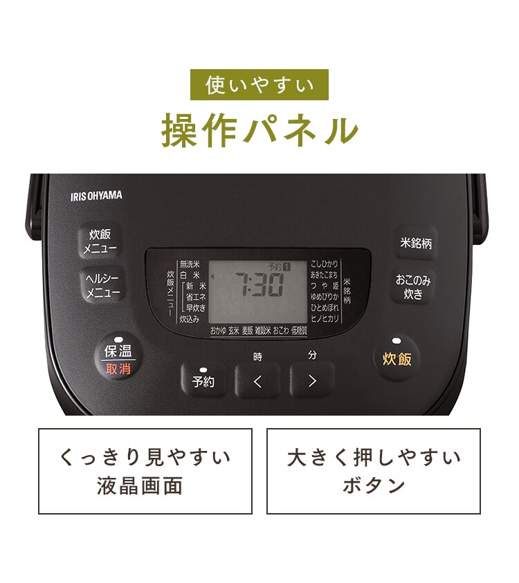 操作パネル