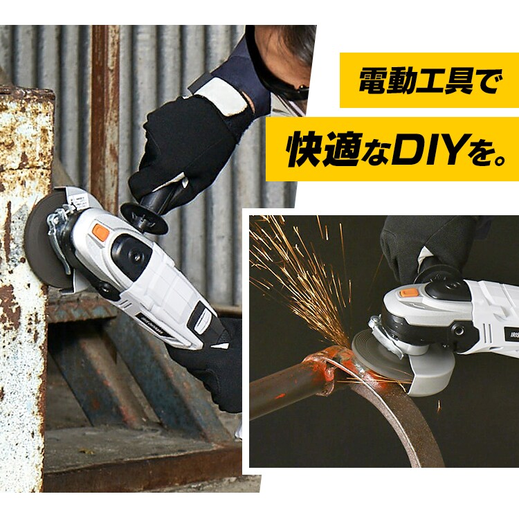 ディスクグラインダー 研磨 18V 充電式 本体のみ JDG100-Z16