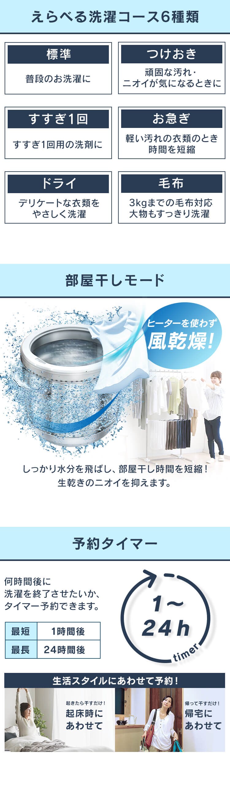 【訳あり】洗濯機 8kg 洗剤自動投入 ガチ落ち大水流洗浄 ガラストップ 残り湯で節水 二人暮らし ファミリー向け IAW-T804-W3