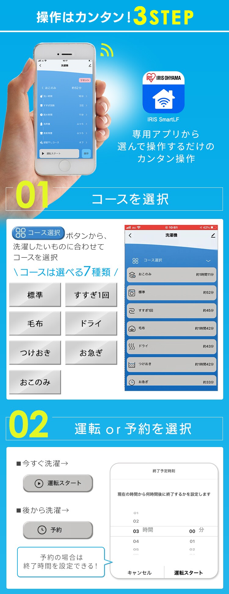 洗濯機 10kg 洗剤自動投入 スマホ操作 ガチ落ち大水流洗浄 二人暮らし ファミリー向け5