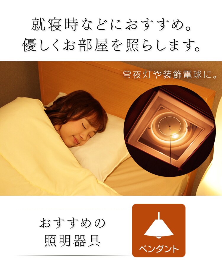 LED電球 E12口金 広配光タイプ 電球色 密閉形器具対応 LDT1L-G-E12 ナツメ球1