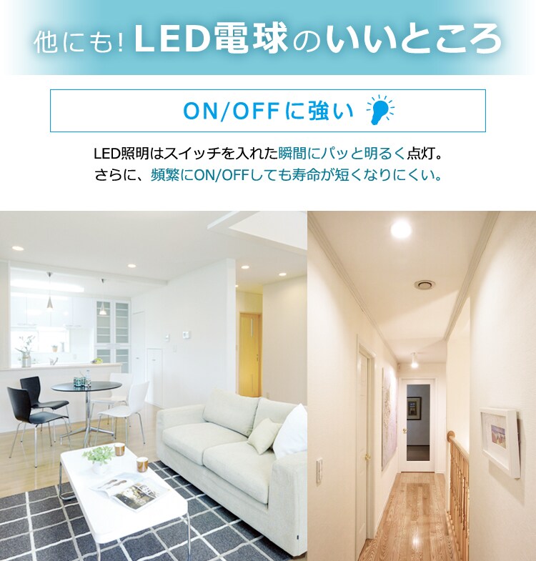 スマートスピーカー対応 LED電球