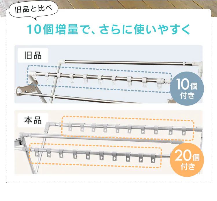 物干し ふとん干し 室内用 折りたたみ式 CSPX-230S グレー10