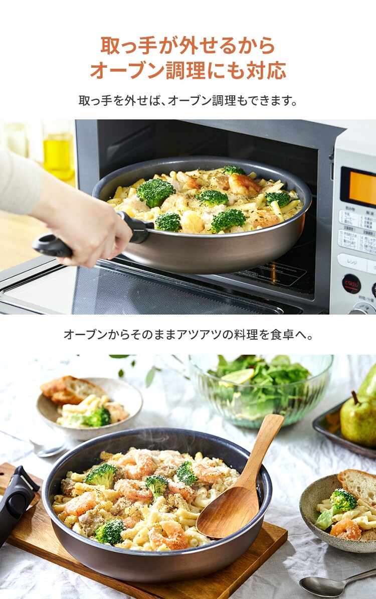 【訳あり】ダイヤモンドコートパンD-plus 6点セット ガス火用 チェスナットブラウン PDCG-S6S8