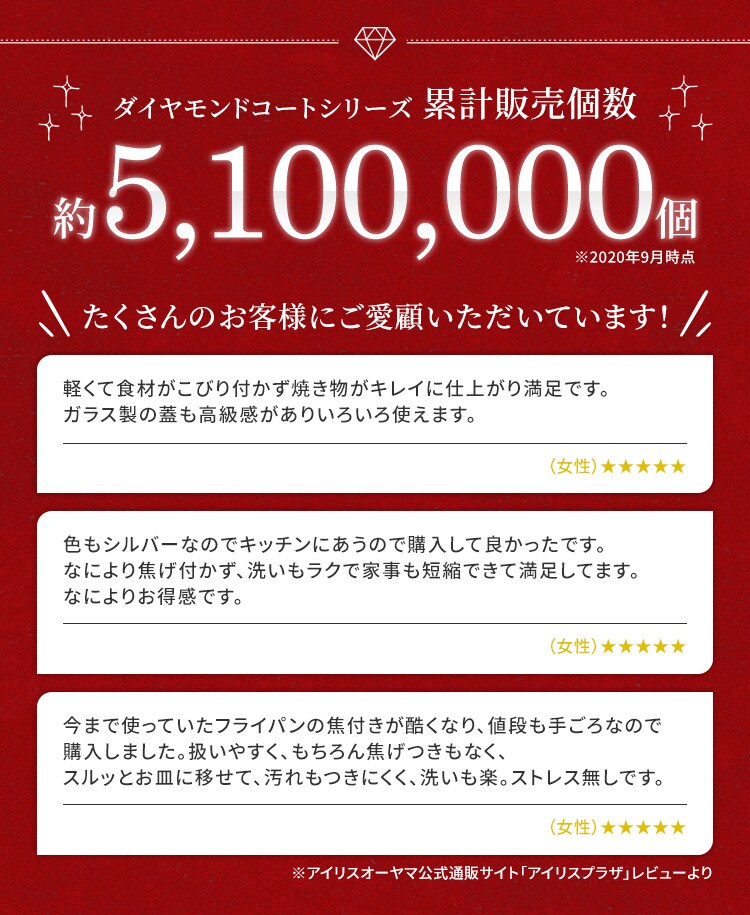 フライパン 10点セット IH/ガス火対応 ダイヤモンドグレイス DG-S10S ブロンズ 1