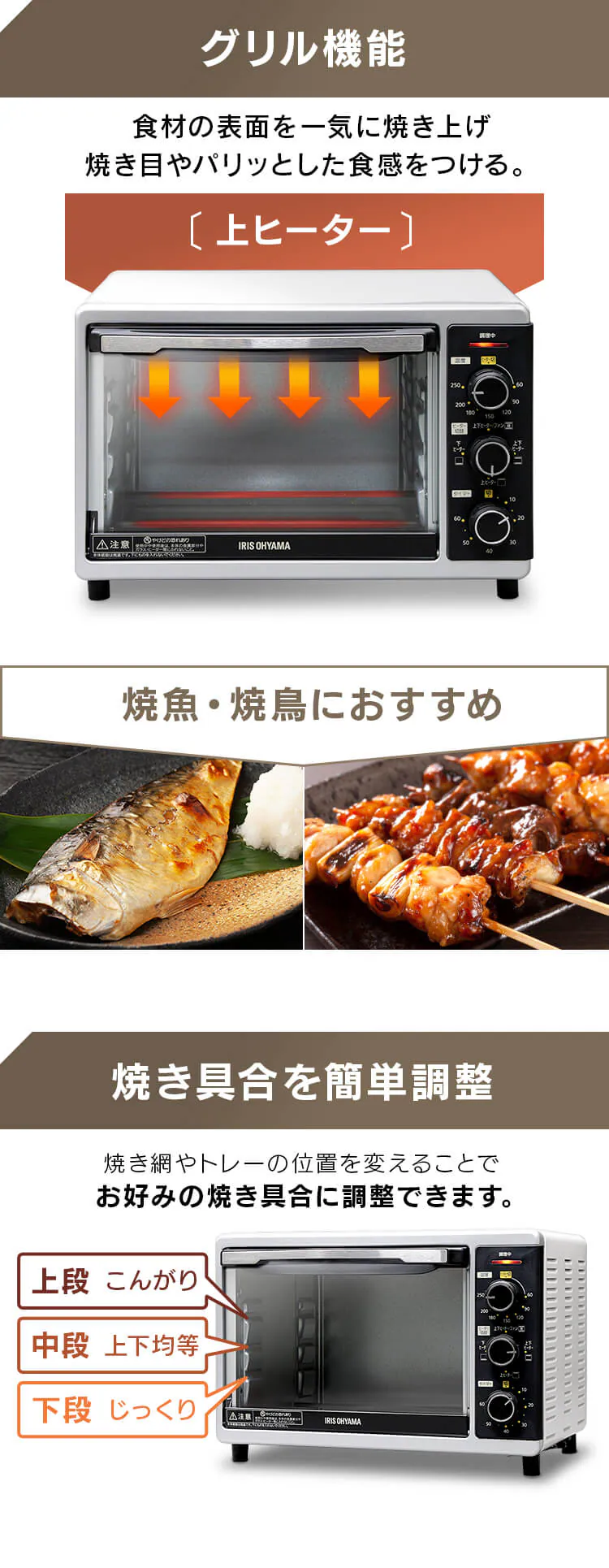 コンベクションオーブン PFC-D15A-W ホワイト4