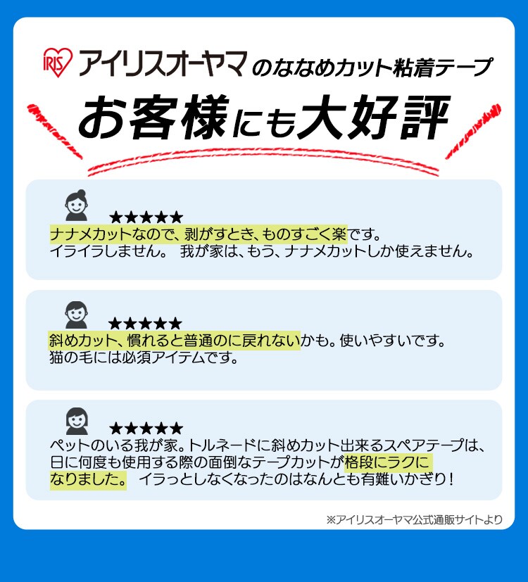 【2個入&times;5セット】トルクル カーペットクリーナースペアテープミニ 2巻入り ななめカット ホワイト CCNS-2MN2