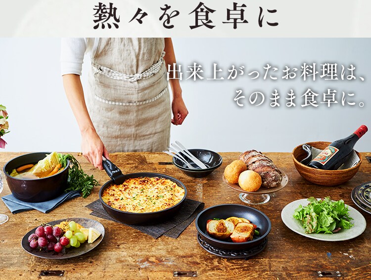 【IH対応】KITCHEN CHEF ダイヤモンドコートパン グレードプラス 6点セット IZ-SE6 全2色13