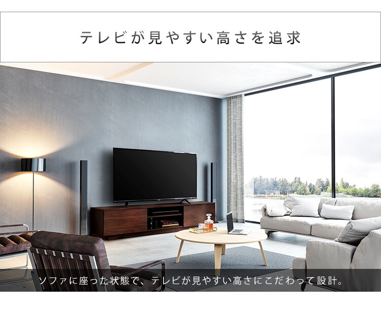 ボックステレビ台 180cm   BTS-SD180U 全2色19