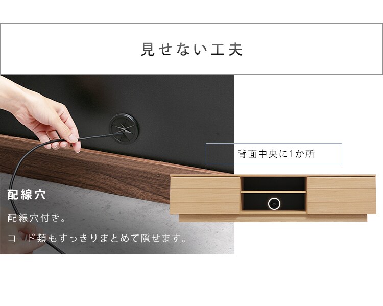 ボックステレビ台 180cm   BTS-SD180U 全2色22