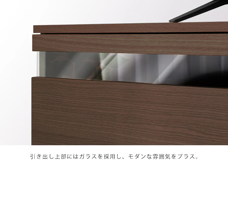 ボックステレビ台 125cm BTS-GD125U-N ナチュラル13