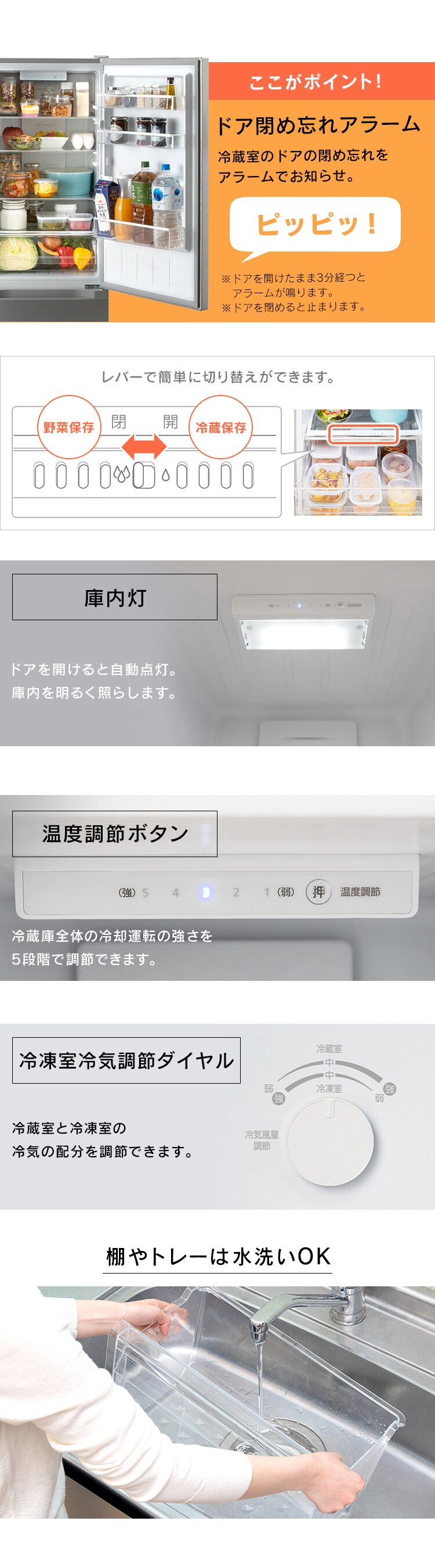 【訳あり】【設置無料】 冷蔵庫 231L 自動霜取り IRSN-23A-S5