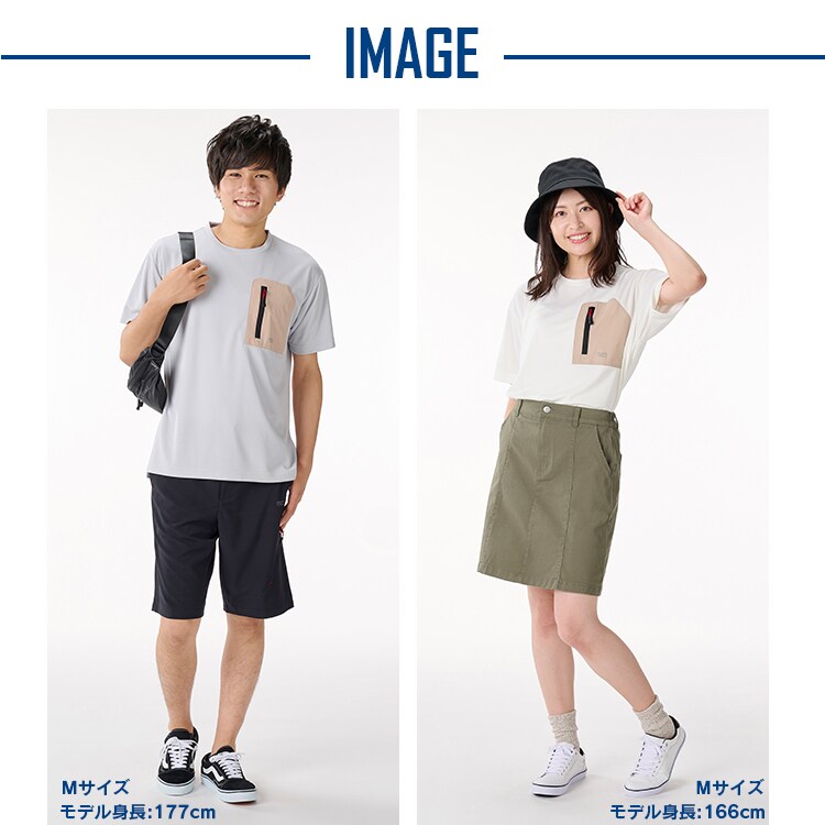 ポケット付Tシャツ FC21203 全3色 全5サイズ5