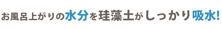 珪藻土バスマット