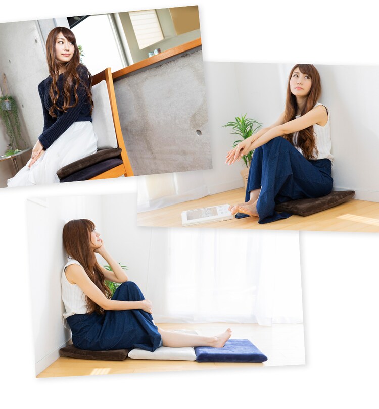 低反発シートクッション40&times;40 TSK-40R 21