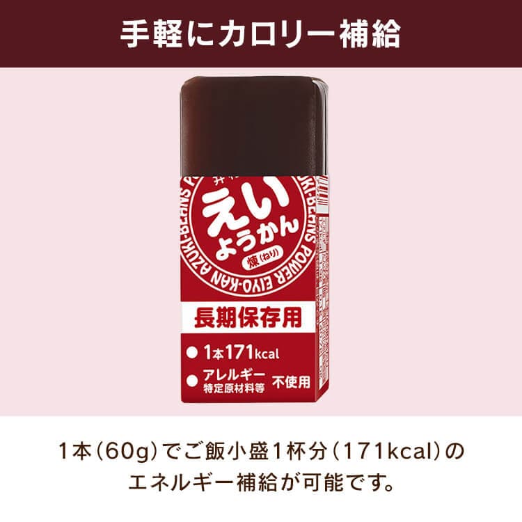 【20箱セット】 えいようかん 5年間保存可能 非常食 保存食 防災食2