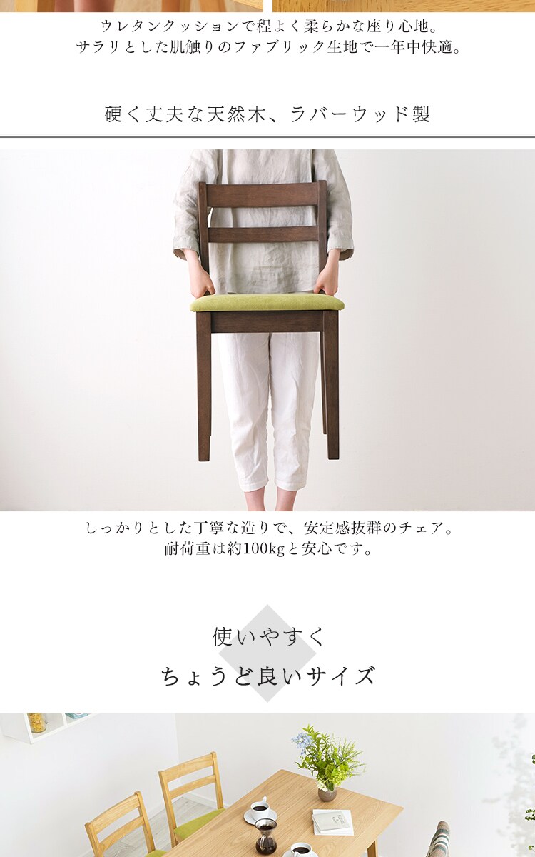 ダイニングテーブルセット 4人用 5点セット DTCS-5 全4色8
